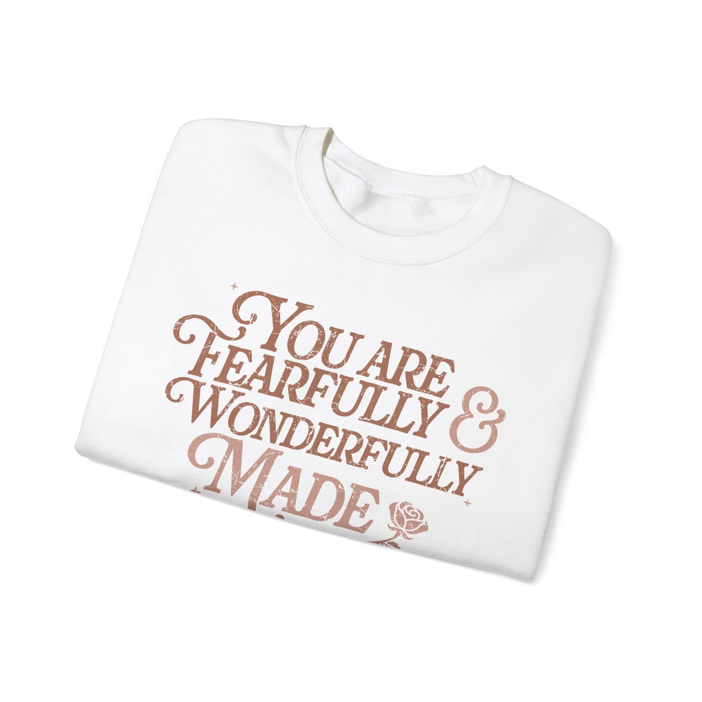 You are Fearfully and Wonderfully Made Crewneck Sweatshirt