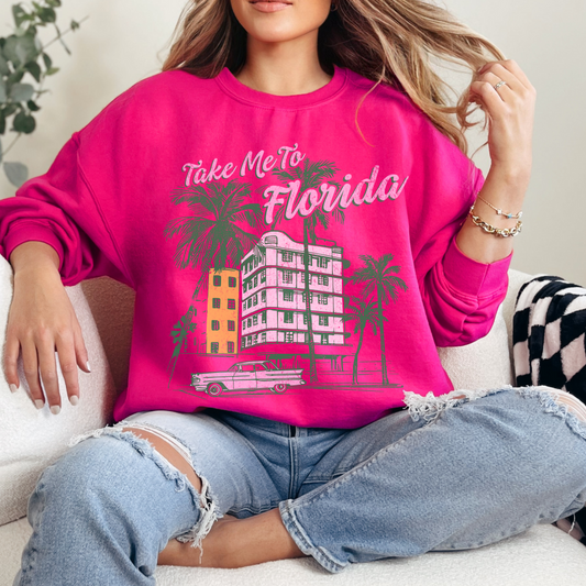 Florida!!! Crewneck Sweatshirt